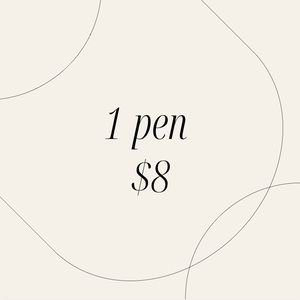 1 pen =$8
